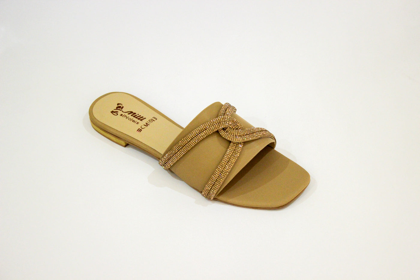 Beige fancy Slipper-635