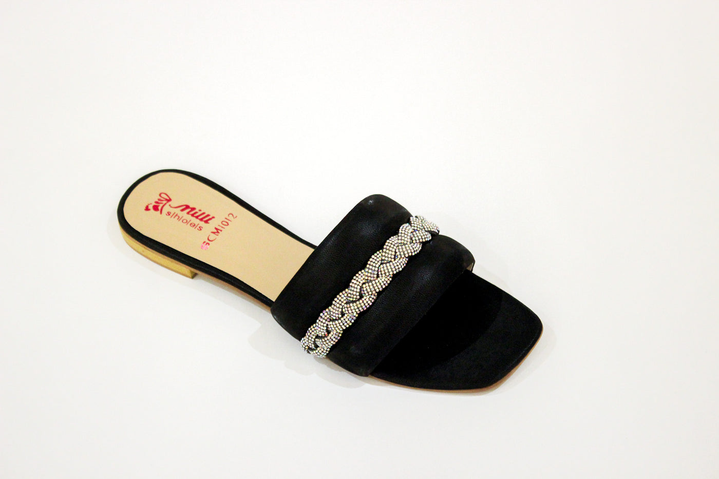 Black Fancy Slipper-634