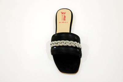 Black Fancy Slipper-634
