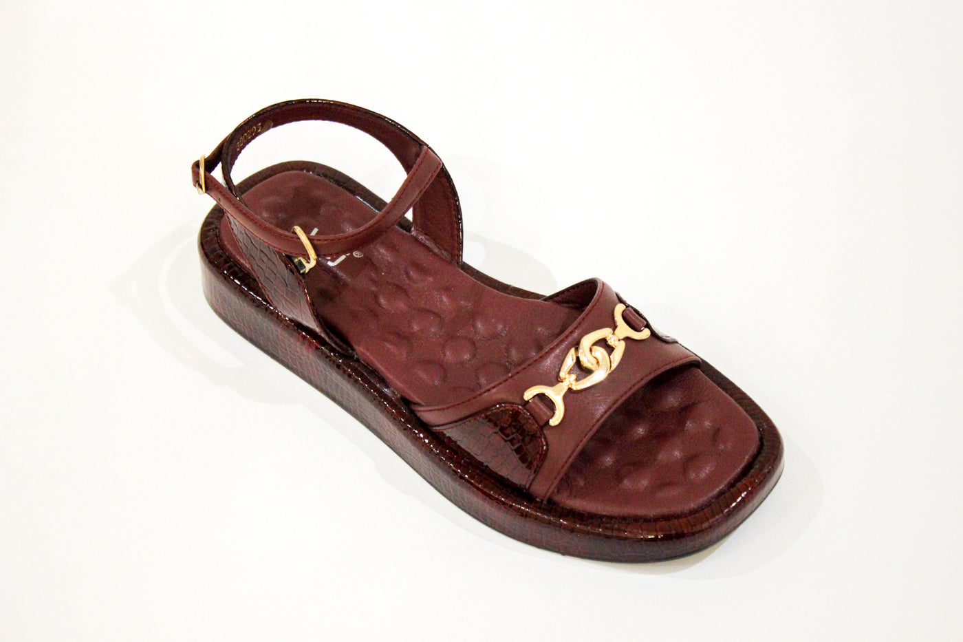 Maroon Medicated Sandal-12112