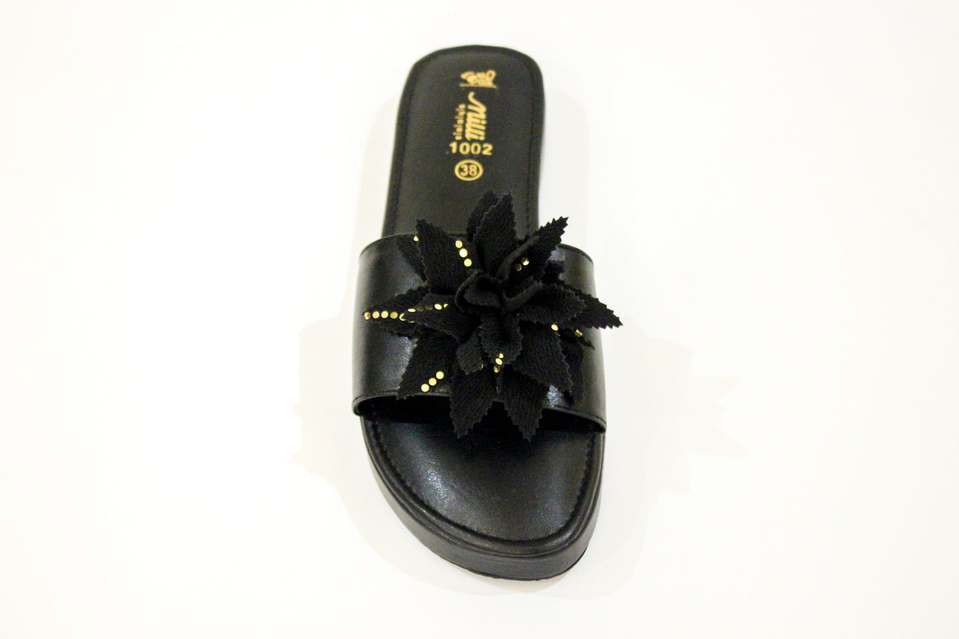 Black Gola Sole slipper-677