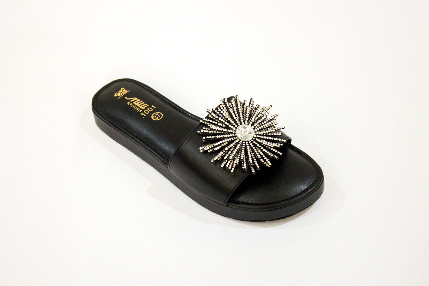 Black Gola Sole slipper-692