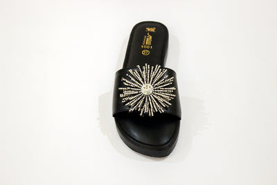Black Gola Sole slipper-692