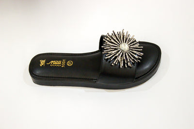 Black Gola Sole slipper-692
