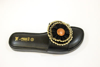 Black Gola Sole slipper-674
