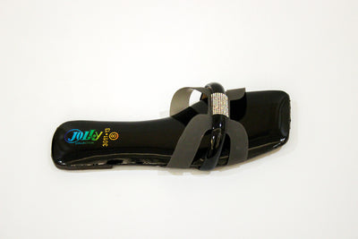 Black Flat Slipper-322