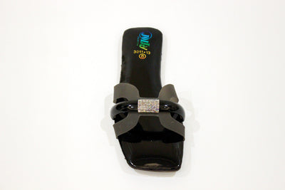 Black Flat Slipper-322