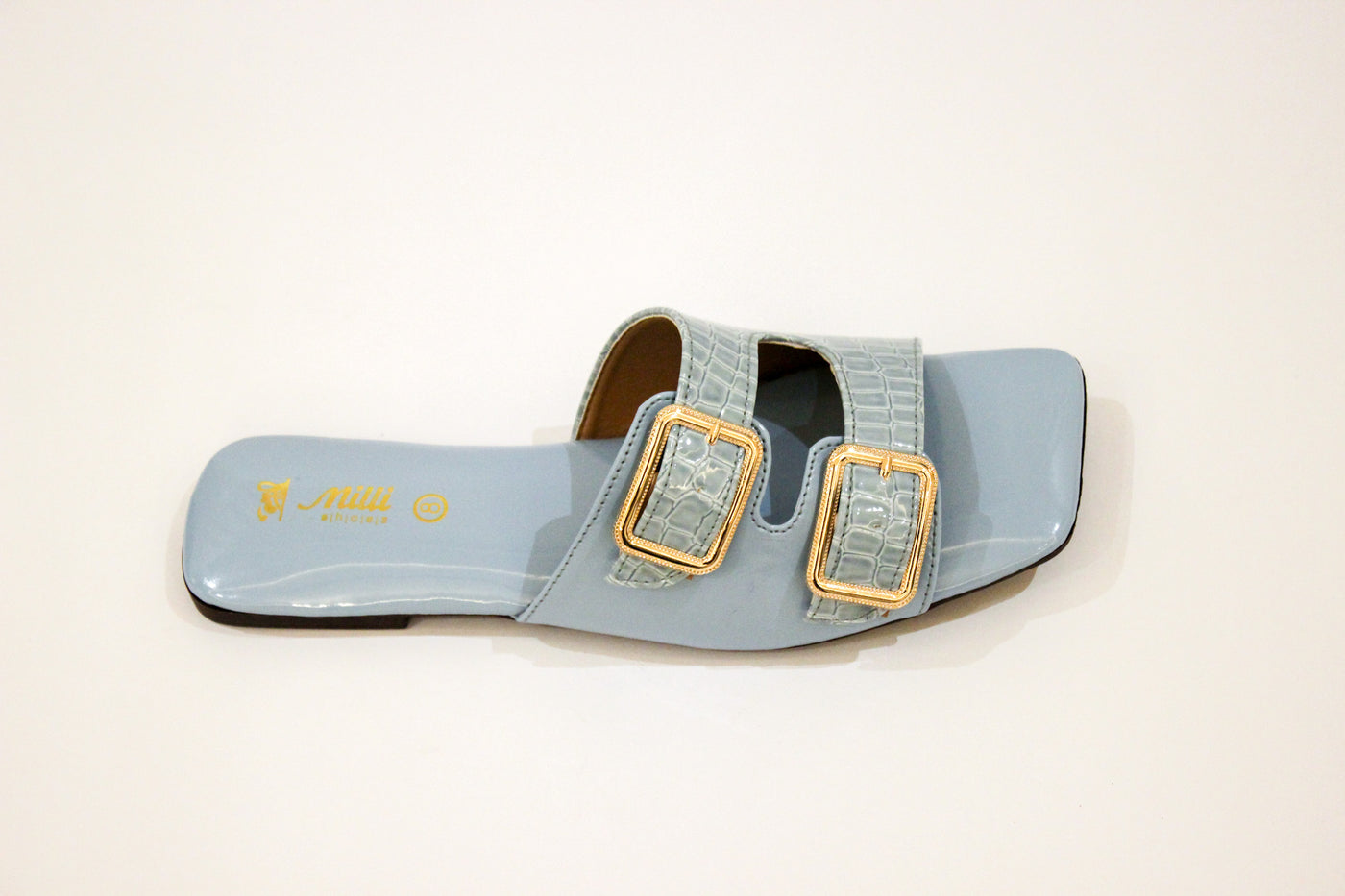 Ladies Casual Flat Slipper-409