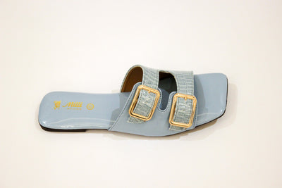 Ladies Casual Flat Slipper-409