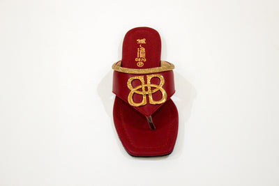 Red Flat Kholapuri-4538