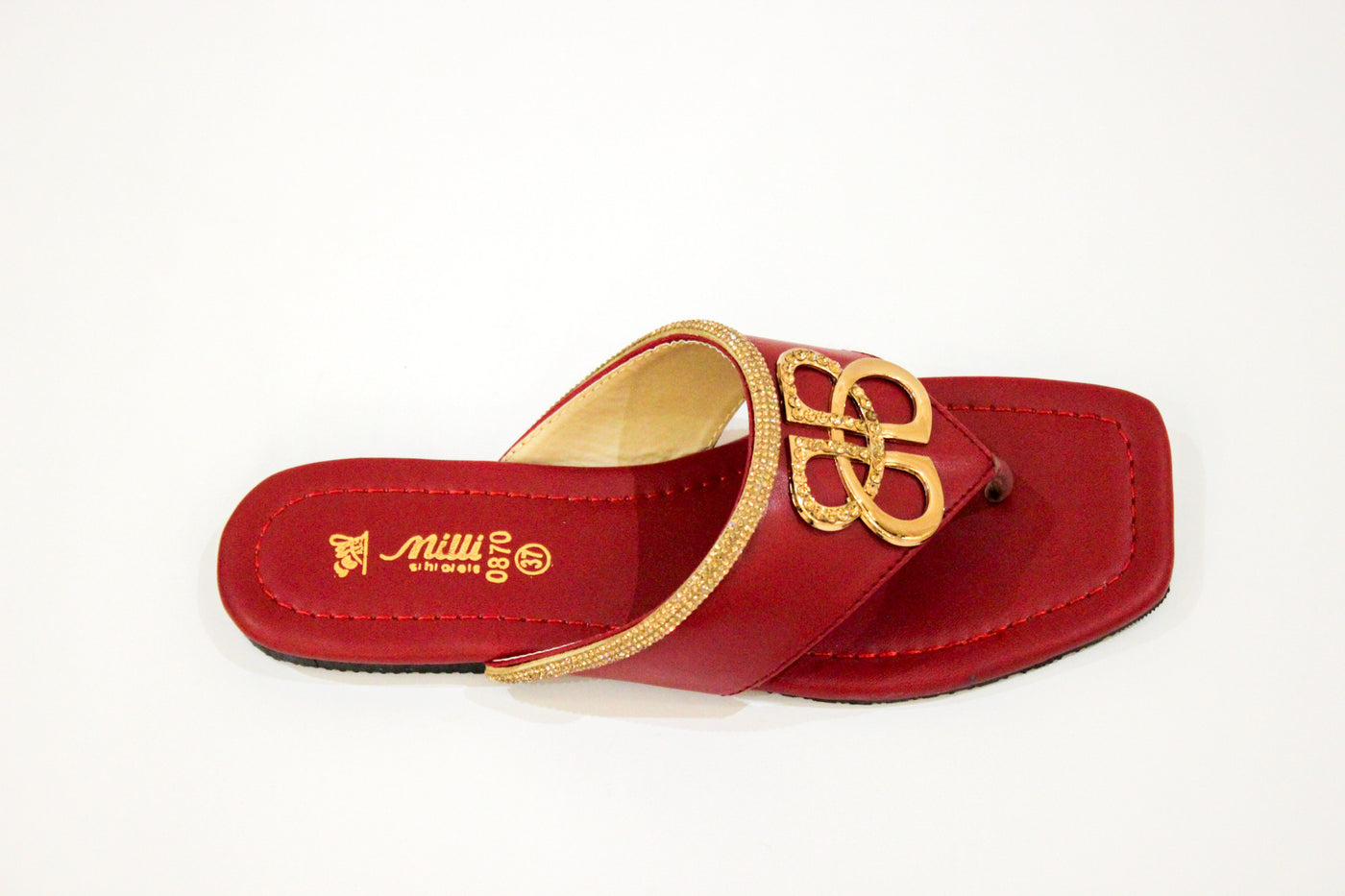 Red Flat Kholapuri-4538