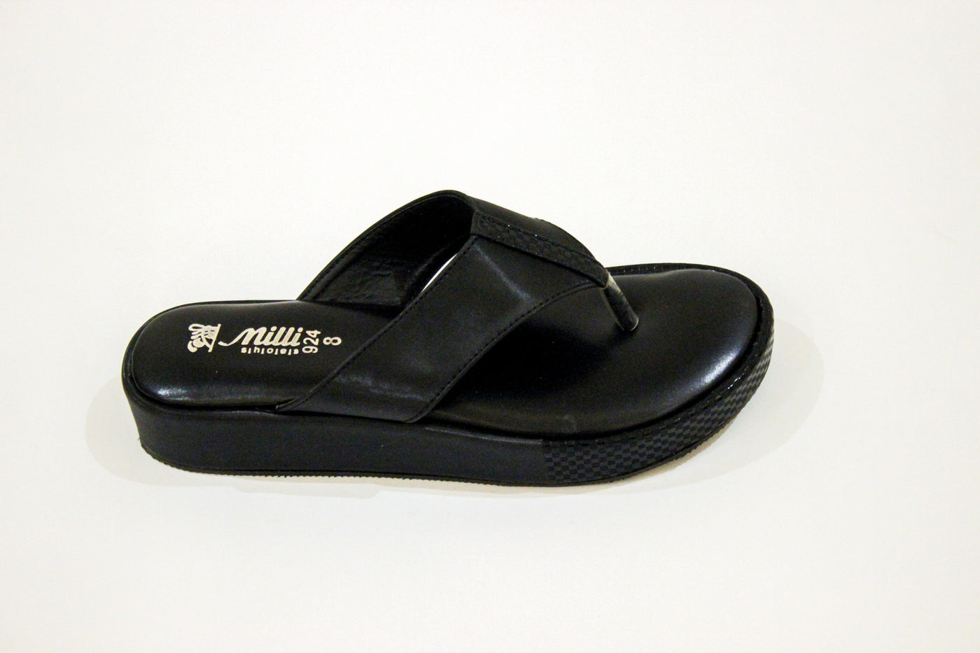 Black Gola Sole Slipper-4548