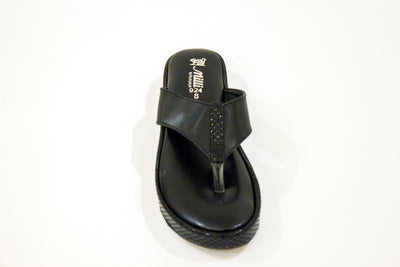Black Gola Sole Slipper-4548