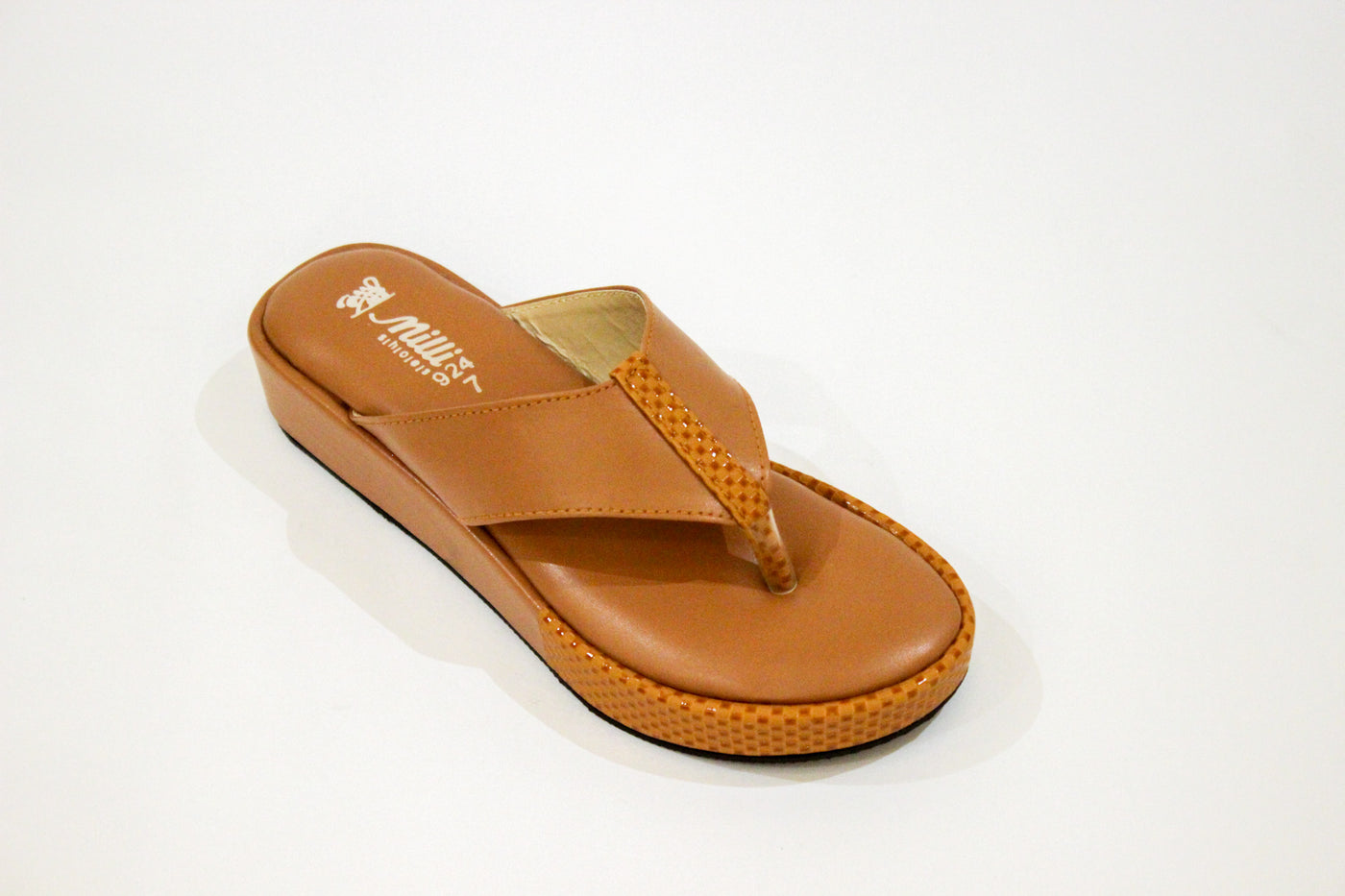 Brown Gola Sole Slipper-4548