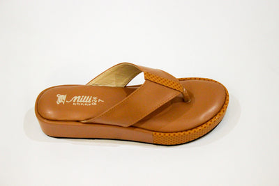 Brown Gola Sole Slipper-4548