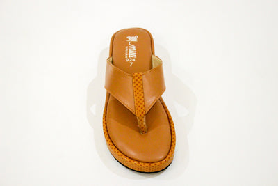 Brown Gola Sole Slipper-4548