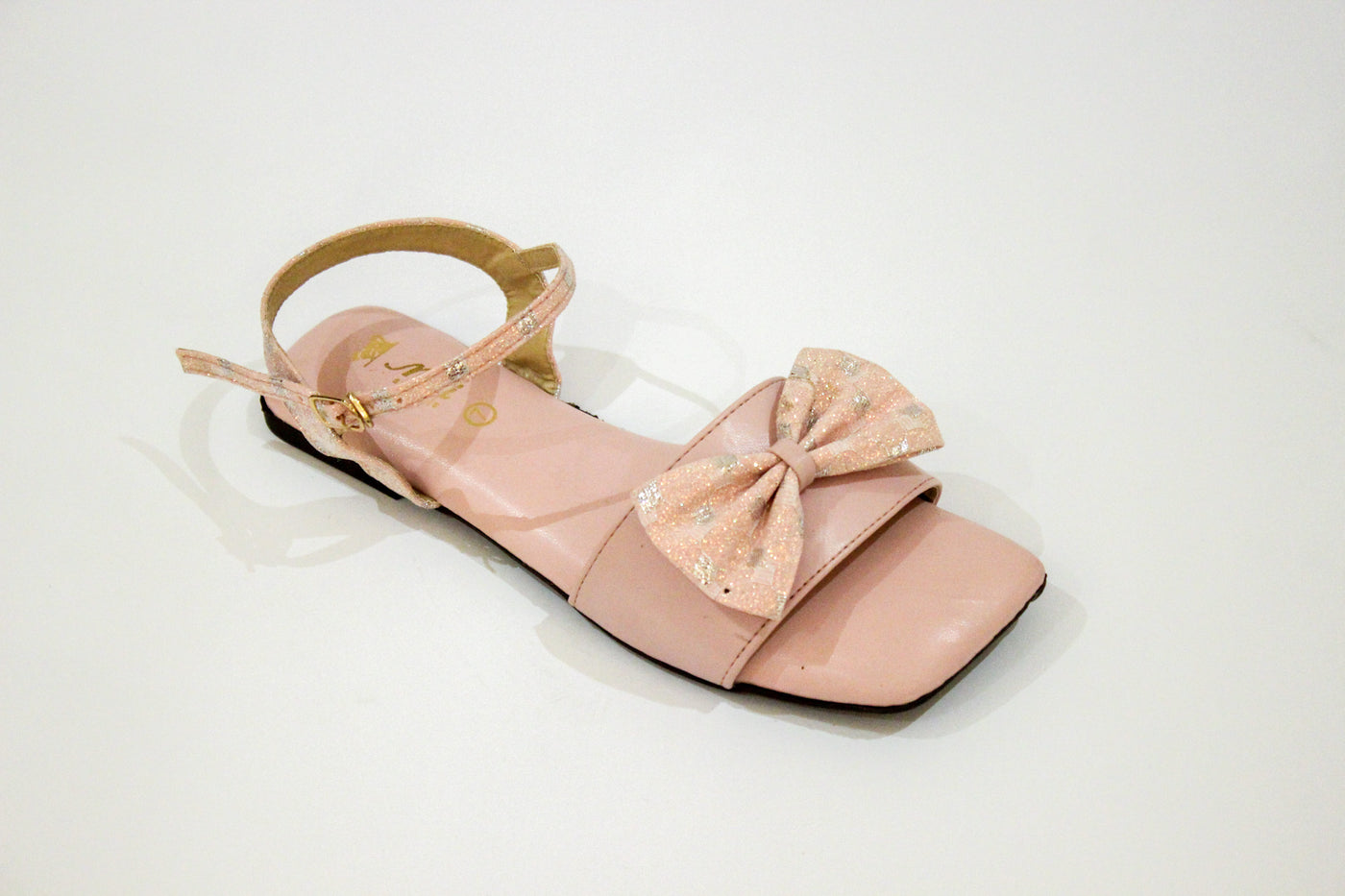 Pink Fancy Flat Sandal-3543