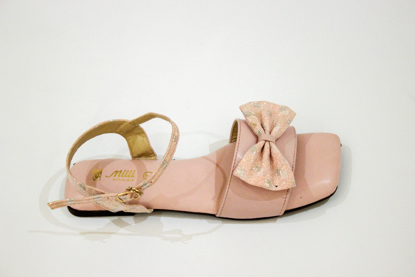 Pink Fancy Flat Sandal-3543