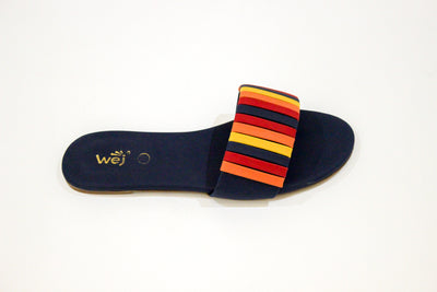 Blue Multi Slipper-12118