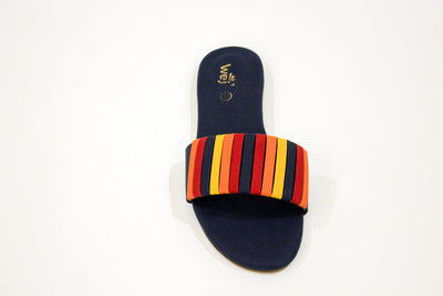 Blue Multi Slipper-12118