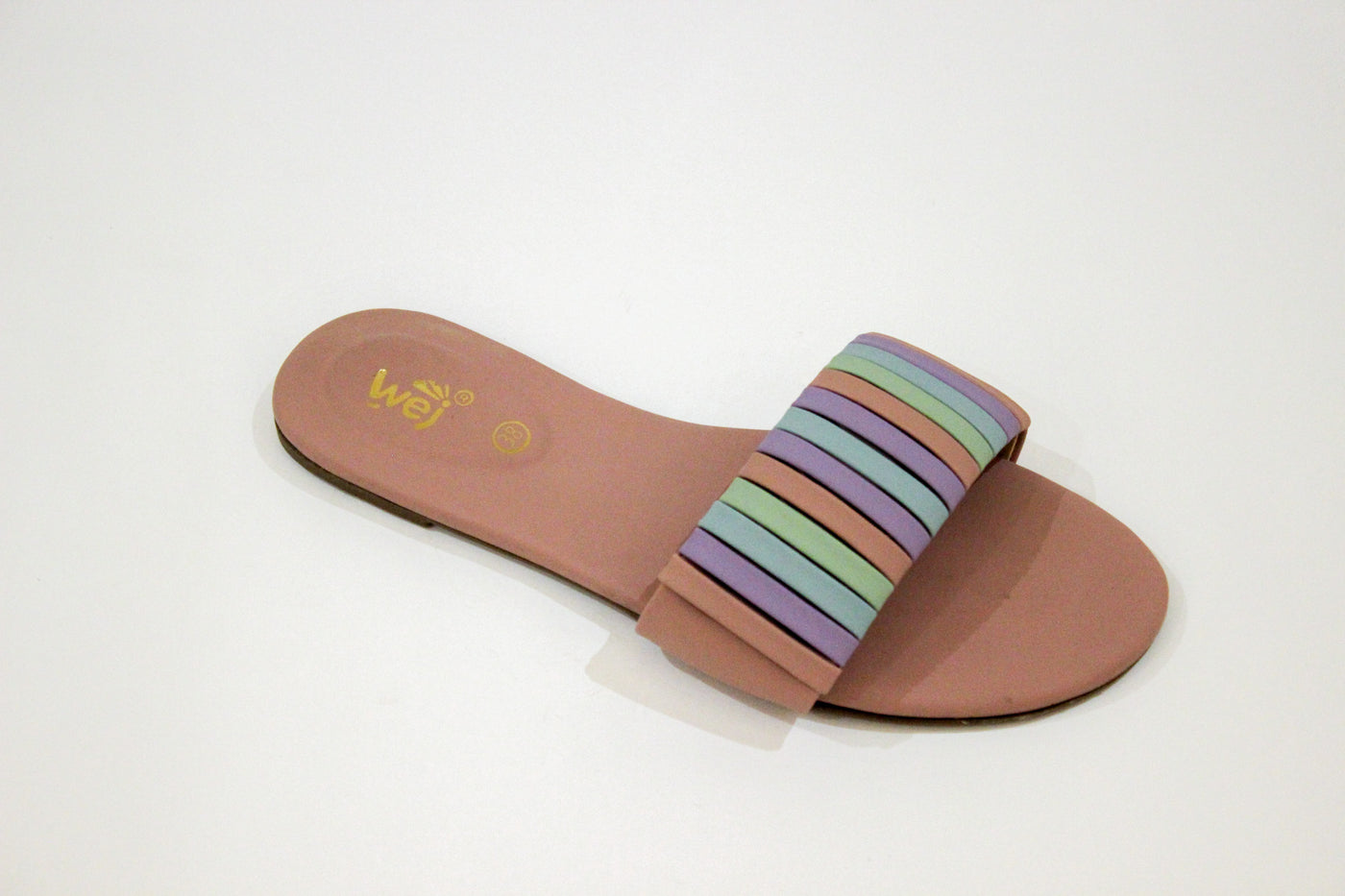Peach Multy Slipper-12118